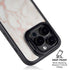 Rose Gold Marble iPhone 15 Pro Max Kickstand Case